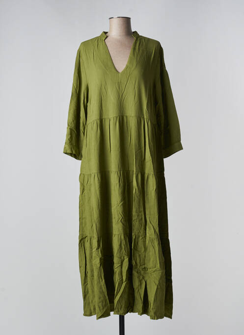 Rochie lungă verde BENOA femeie