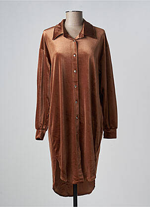 Rochie midi maro BENOA femeie