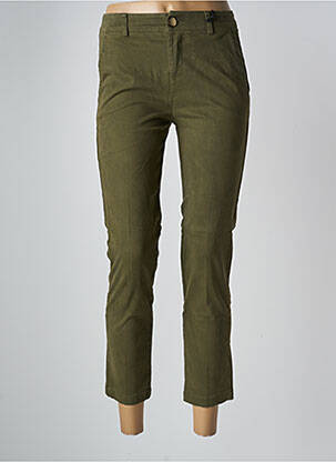Pantalon 7/8 verde BENOA femeie
