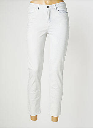 Pantalon slim albastru YAYA femeie