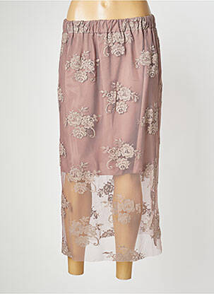 Fustă lungă maro DIXIE femeie