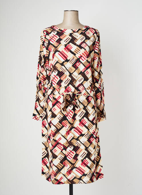 Rochie midi maro ZILCH femeie