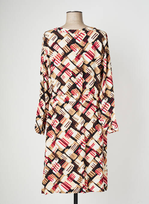 Rochie midi maro ZILCH femeie