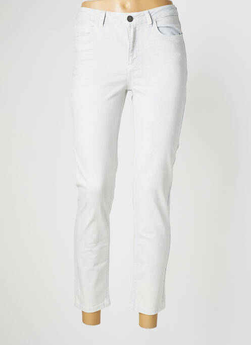 Pantalon slim albastru YAYA femeie