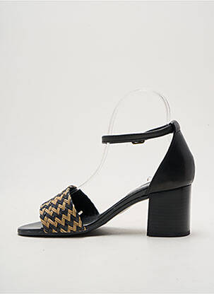 Sandale/pantofi decupați toc de 4 la 6 cm negru ELUE PAR NOUS femeie