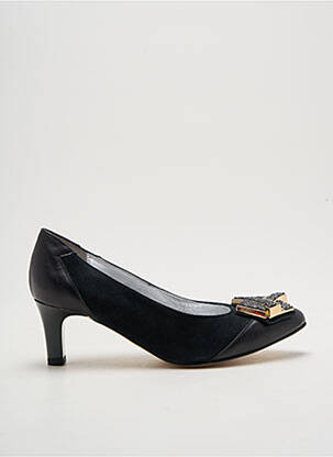 Pantofi cu toc toc de 4 la 6 cm negru AZUREE femeie