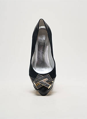 Pantofi cu toc toc de 4 la 6 cm negru AZUREE femeie