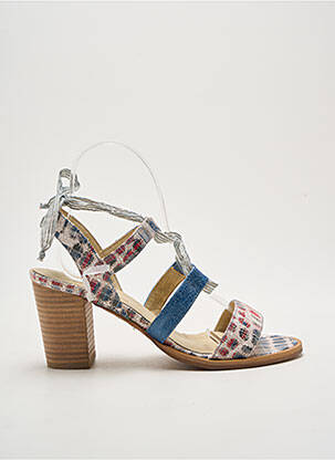 Sandale/Pantofi decupați albastru HISTOIRES DE CHAUSSURES femeie