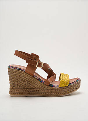 Sandale/Pantofi decupați maro COCO ET ABRICOT femeie