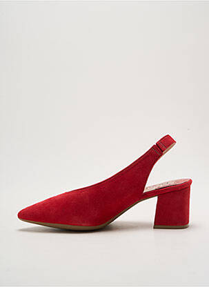 Pantofi cu toc toc de 7 la 9 cm roșu DORKING femeie