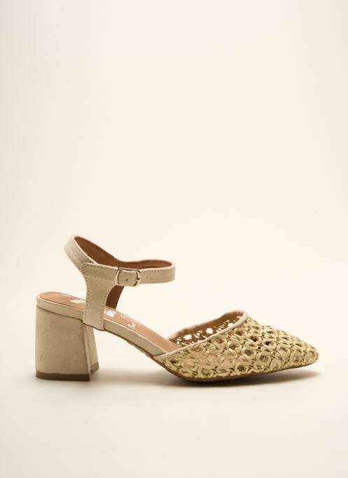 Sandale/Pantofi decupați bej XTI femeie