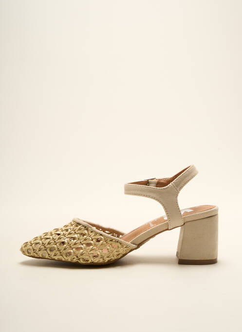 Sandale/Pantofi decupați bej XTI femeie