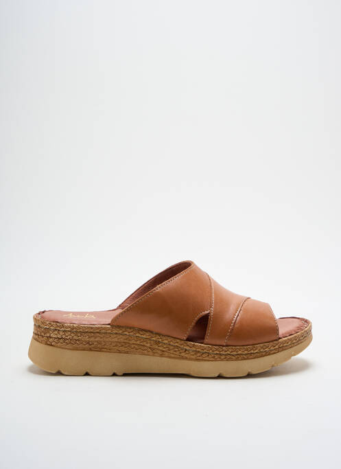 Mulete/Saboți maro AYOKA femeie