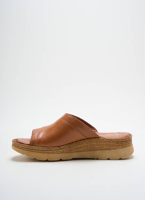 Mulete/Saboți maro AYOKA femeie