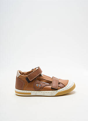 Sandale/Pantofi decupați maro LITTLE MARY băiat