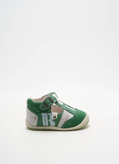 Sandale/Pantofi decupați verde BABYBOTTE băiat