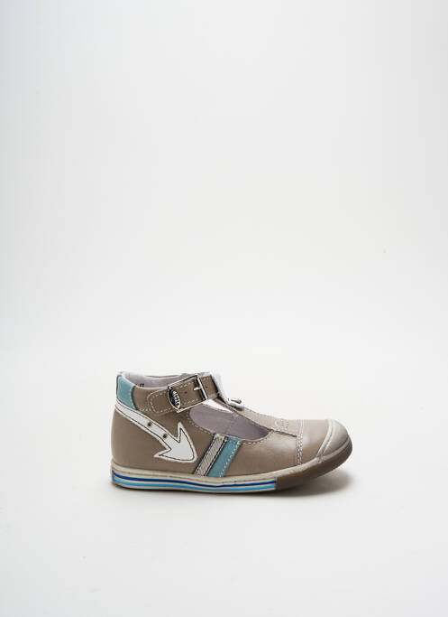 Sandale/Pantofi decupați gri LITTLE MARY băiat