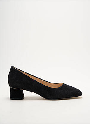 Pantofi cu toc nubuc toc de 4 la 6 cm negru HOGL femeie