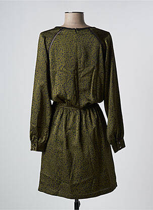 Rochie midi mâneci lungi mâneci lungi verde FREEMAN T.PORTER femeie