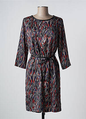 Rochie midi mâneci 3/4 mâneci 3/4 negru MOLLY BRACKEN femeie