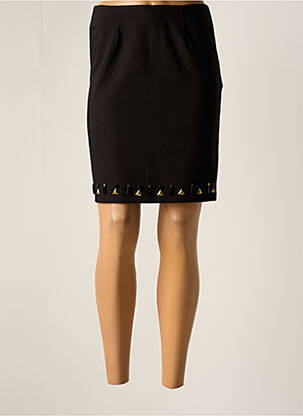 Fustă scurtă negru BLEU D'AZUR femeie