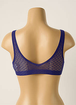 Sutien efect material satinat sutiene albastru SLOGGI femeie