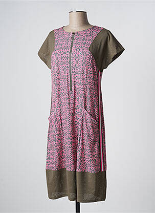 Rochie midi verde MC PLANET femeie