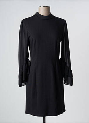 Rochie midi mâneci lungi mâneci lungi negru FRACOMINA femeie