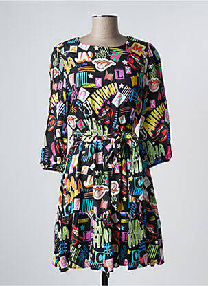 Rochie midi negru FRACOMINA femeie