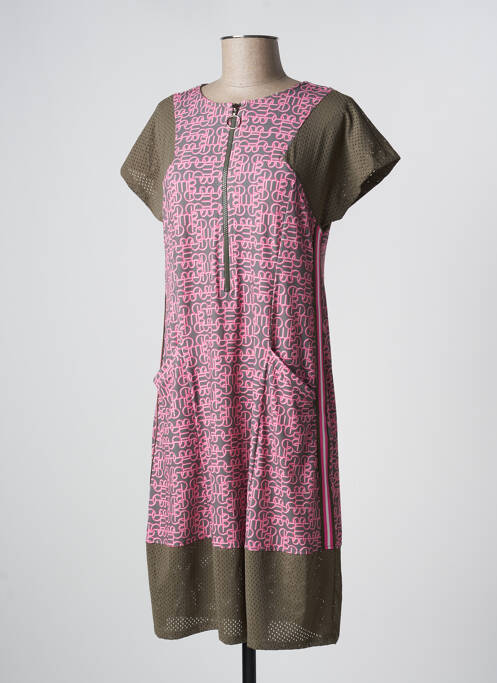 Rochie midi verde MC PLANET femeie