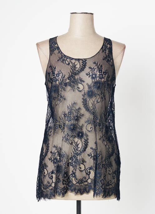 Top albastru LAUREN VIDAL femeie