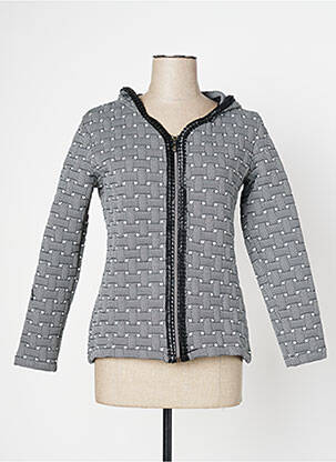 Jachete casual guler rotund negru LO! LES FILLES femeie