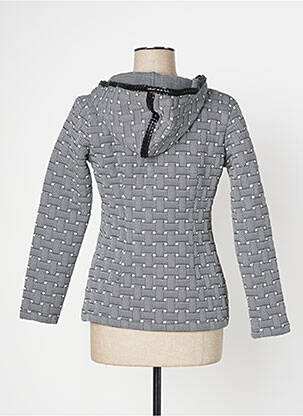 Jachete casual guler rotund negru LO! LES FILLES femeie