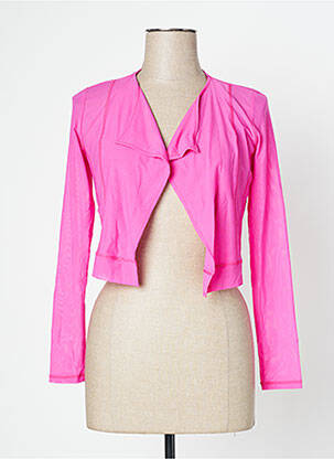 Vestă cu mâneci lungi roz MC PLANET femeie