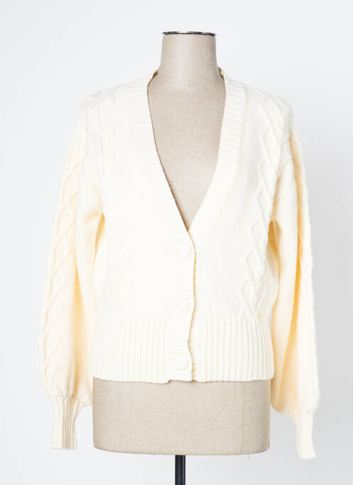 Vestă cu mâneci lungi bej FRACOMINA femeie