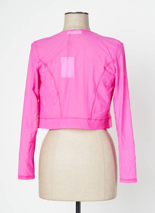 Vestă cu mâneci lungi roz MC PLANET femeie