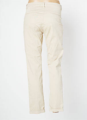 Pantalon 7/8 elasticitate mărime normală bej FRACOMINA femeie
