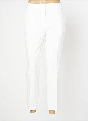 Pantalon 7/8 alb FRACOMINA femeie