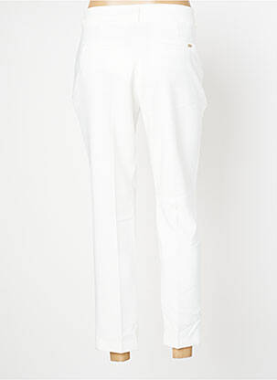 Pantalon 7/8 elasticitate mărime normală alb FRACOMINA femeie