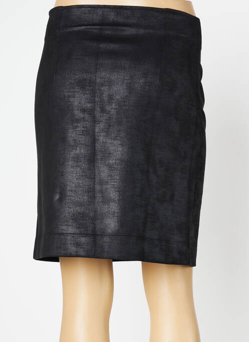 Fustă midi negru LO! LES FILLES femeie