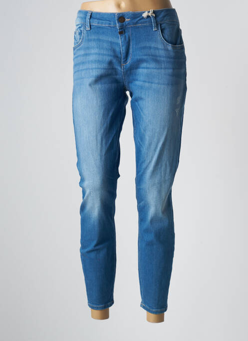 Blugi croială Mom albastru TIMEZONE femeie