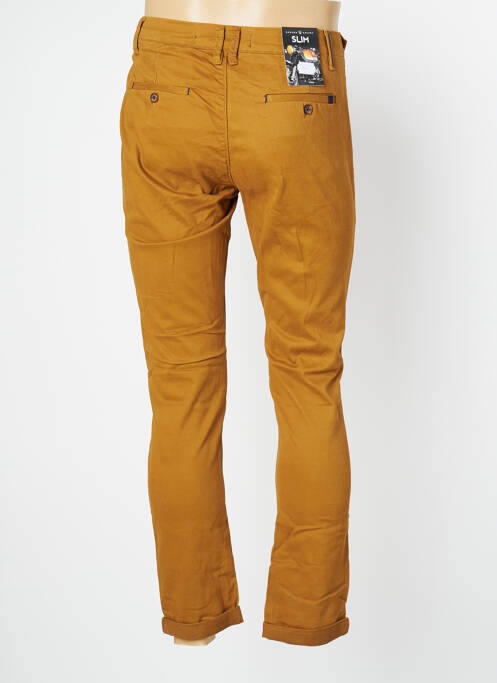 Pantalon slim maro BENSON & CHERRY bărbat