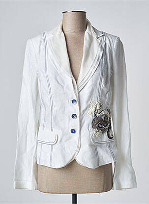 Geci din piele ecologică bej FUEGO WOMAN femeie