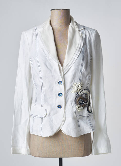 Geci din piele ecologică bej FUEGO WOMAN femeie