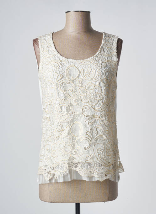 Top bej FRED SABATIER femeie