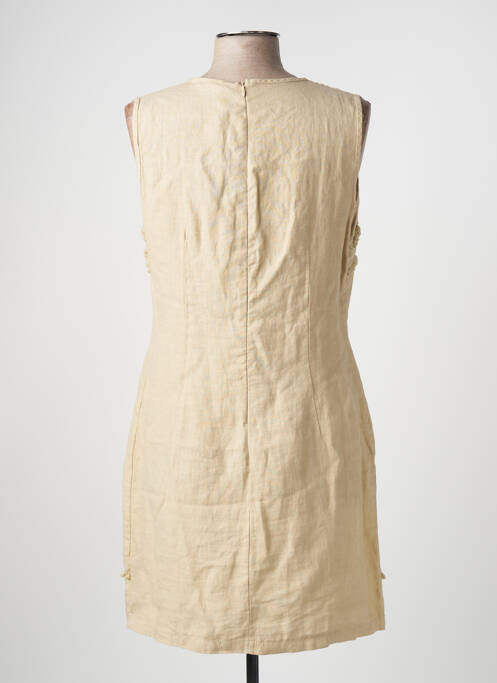 Rochie scurtă bej POUSSIERE D'ETOLE femeie