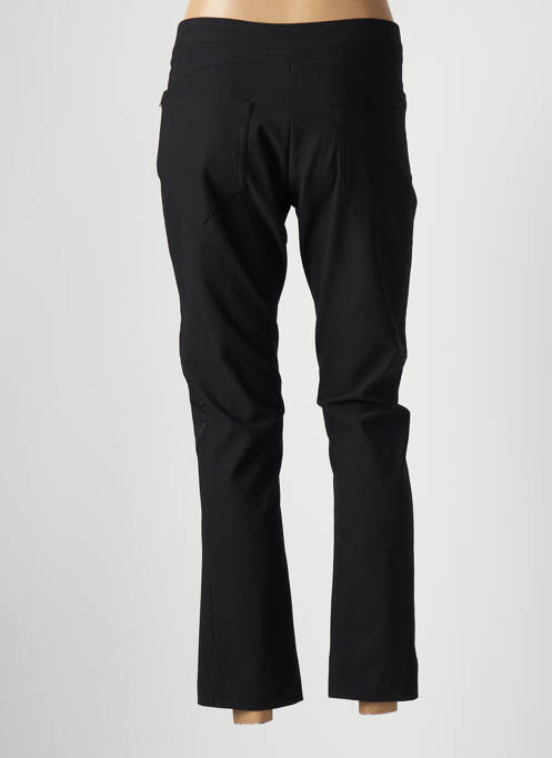 Pantalon 7/8 negru DOUBLE JEU femeie