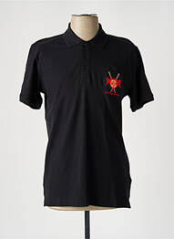 Polo elasticitate mâneci scurte negru CL BY CHRISTIAN LACROIX homme