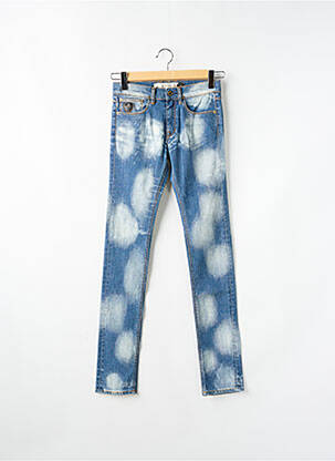 Blugi cu croială slim albastru APRIL 77 femeie