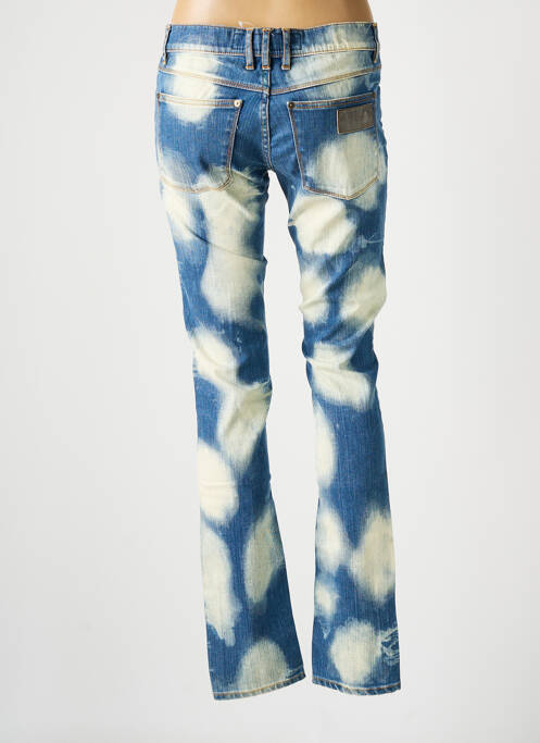 Blugi cu croială slim albastru APRIL 77 femeie